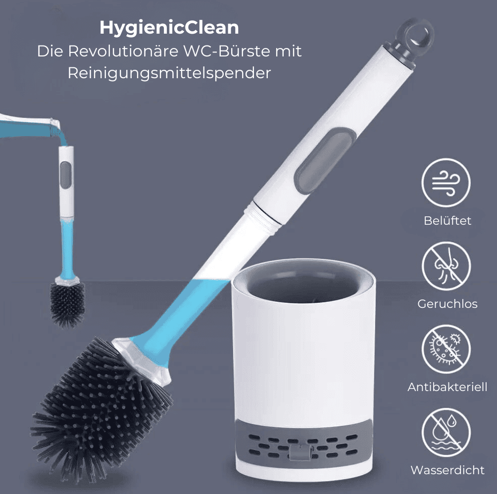 HygienicClean – Die Revolutionäre WC-Bürste mit Reinigungsmittelspender